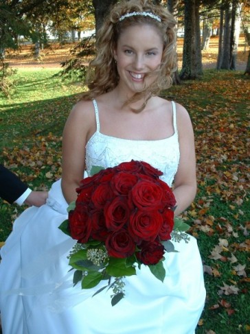 Black Magic Roses Bridal Bouquet