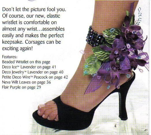 Purle Prom Corsage