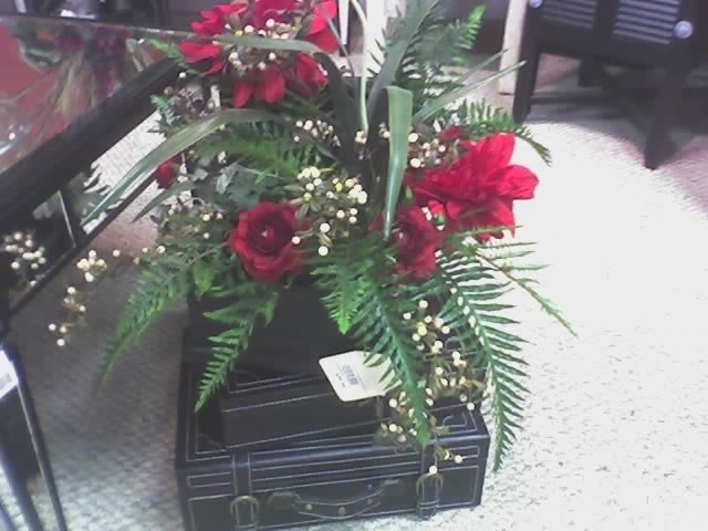 Red Wedding Arrangement