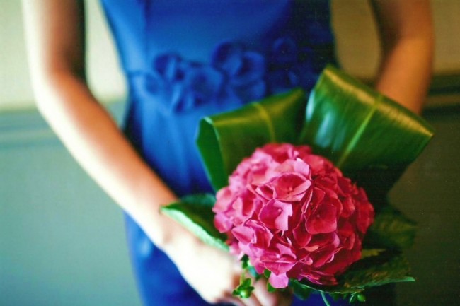 Gorgeous Hydrangea Wedding Bouquet