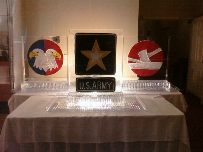 US Army Logo Sculpture