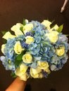 Blue Antique Bridal Bouquet