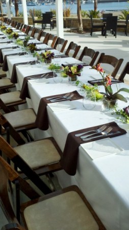 Gorgeous Table With Centerpieces