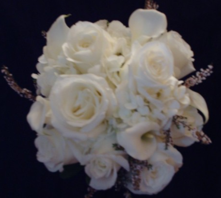 White Bridal Bouquet