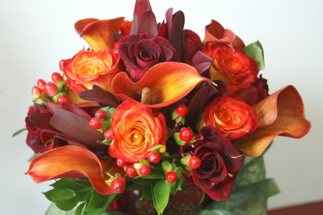 Fall Wedding Bouquet