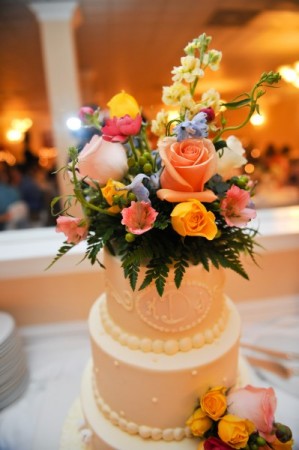 Spring Wedding Cake Topper