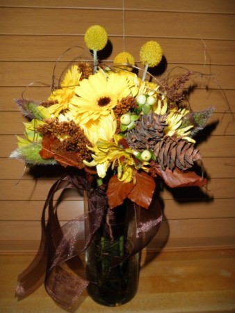 Fall Bridesmaid Bouquet