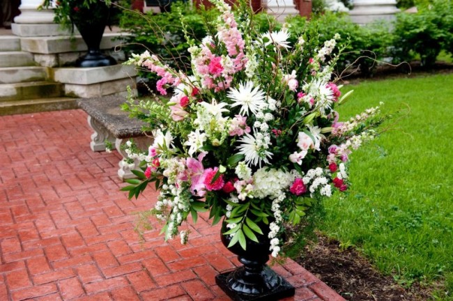 Walkway Wedding Arrangement