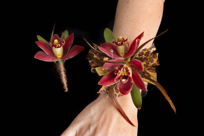 Orchid Prom Corsage