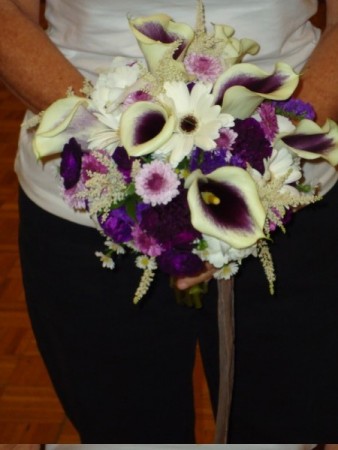 Beautiful Cascading Bridal Bouquet