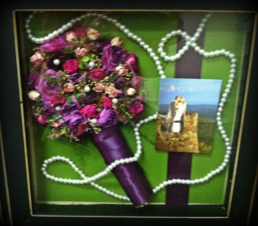 Preserved Wedding Bouquet in Keepsake Box