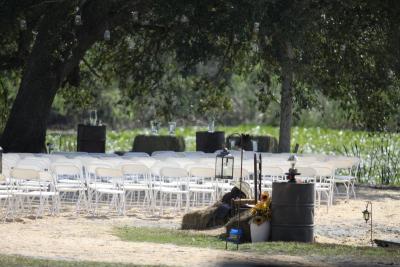 Ceremony Grounds under the Big Oak Tree by the Lake