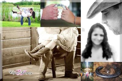 Ranch Wedding Collage