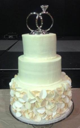 Petal Wedding Cake