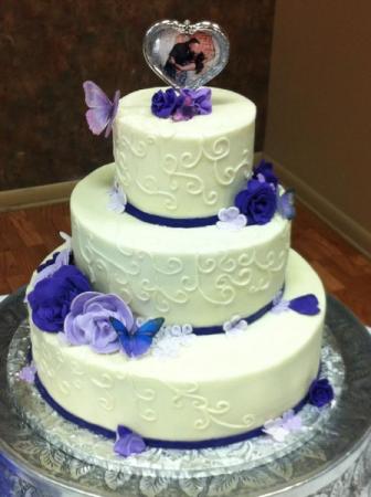 3 Tiered Wedding Cake