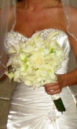 Wonder in White Bridal Bouquet