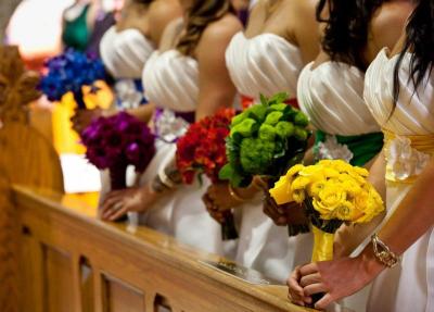 Rainbow Bouquets!