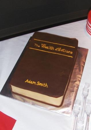 Leather Look Book Cake