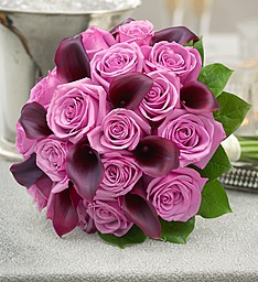 Purple Wedding Bouquet