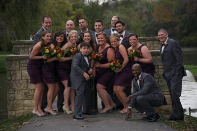 Wedding Portrait of the Bridal Party