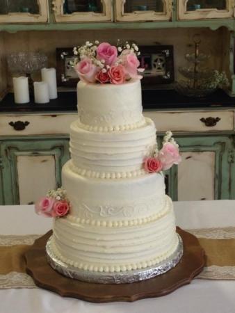 4 Tier Wedding Cake