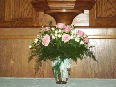 Wedding Ceremony Vase Arrangement