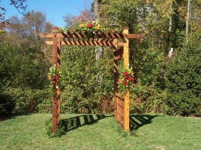 Beautiful Wedding Arbor