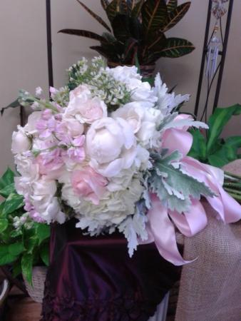 Light Pink Wedding Bouquet