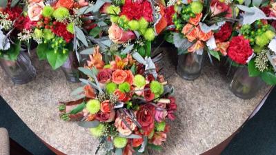 Colorful Wedding Bouquets