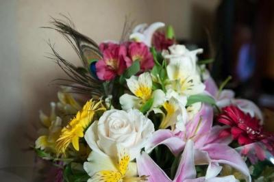 Colorful Reception Flowers