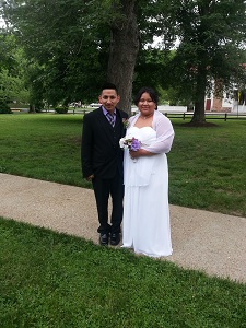 Outdoor Wedding Photo