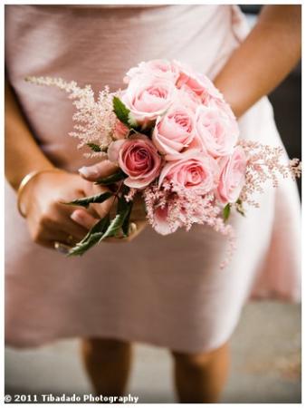 Pink Bridesmaid Bouquet