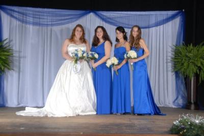 Bride and Her Bridesmaids