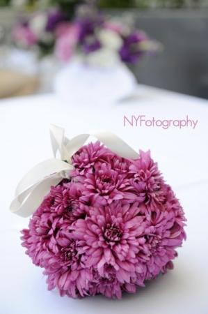 Flower Ball In Purple
