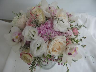 Lovely Roses With Pearls