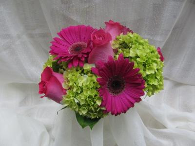 Hydrangeas and Gerberas