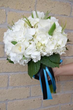 White Hydrangea Bouquet