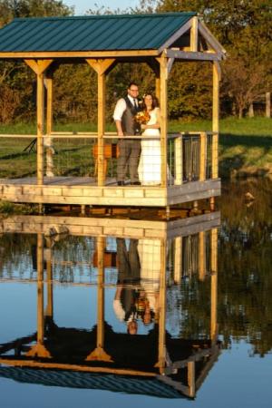 Wedding Portrait At The Dock