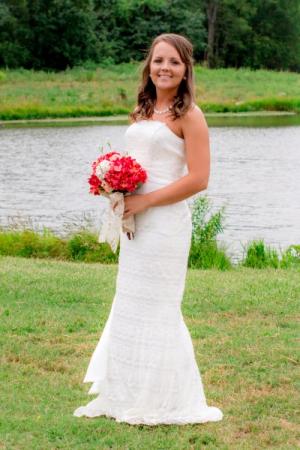 Beautiful Portrait By The Pond