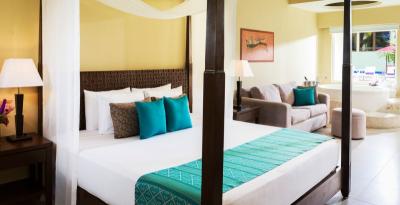Azul Sensatori Hotel in Riviera Maya offers you this enticing room to spend your honeymoon in