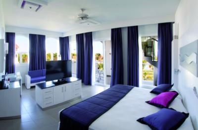 Hotel Room In Purple