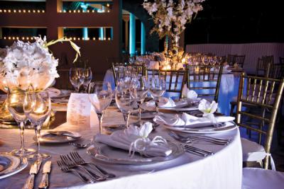 Glamorously Elegant Reception
