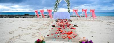 Beach Front Wedding
