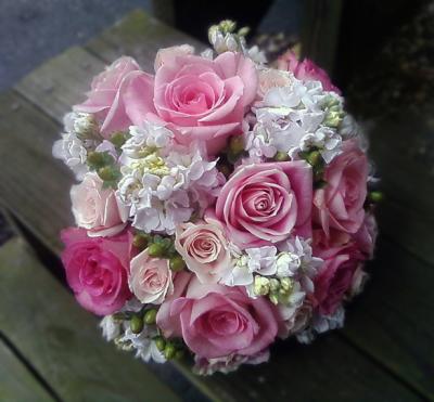 Pink and White Bouquet