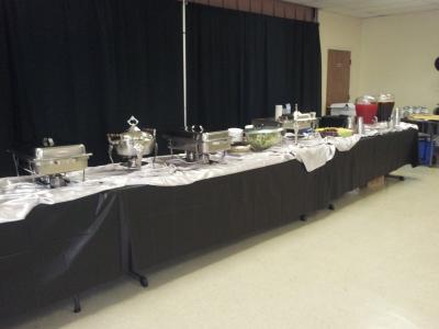 Catered Table