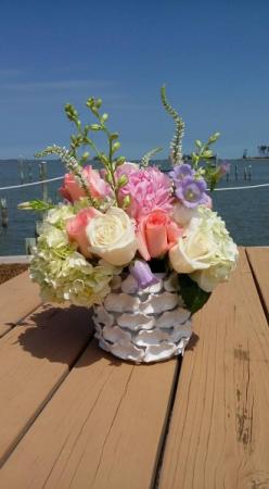 Pastel Flower Centerpiece