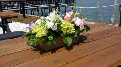 Flower Box Centerpiece