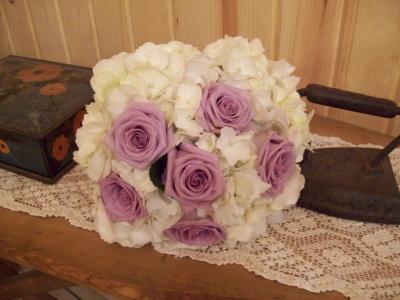 Purple Rose Bouquet