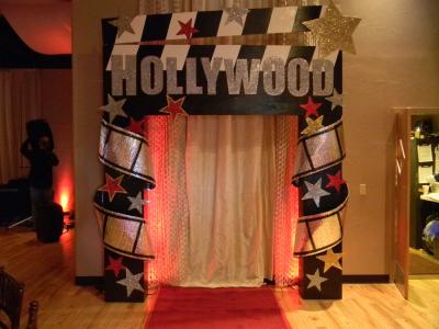 Hollywood Themed Entrance