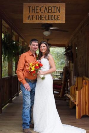 Bride Groom Rustic
